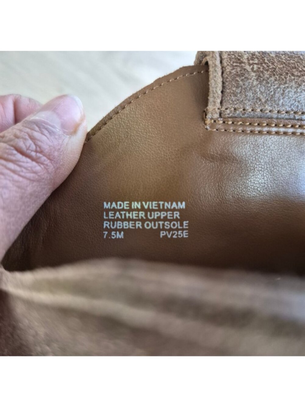 Michael Kors Noemie Bootie Distressed Leather Western Ankle Boots Womens 7.5M - Picture 10 of 10